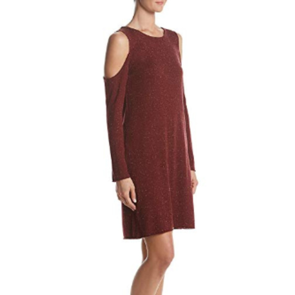 Philosophy Cashmere Blend Cold Shoulder Dress - Picture 3 of 5